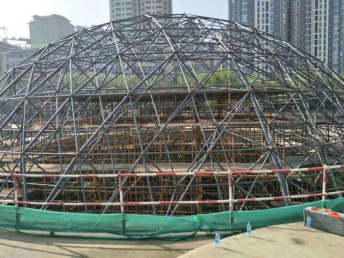延安球形网架钢结构施工